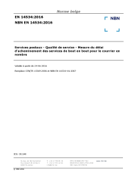 NBN EN 14534:2016