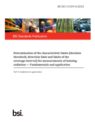 BS ISO 11929-4:2020