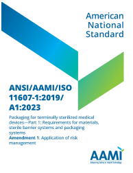 ANSI/AAMI/ISO 11607-1:2019/A1:2023