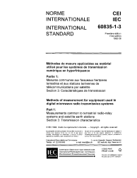 IEC 60835-1-3:1992