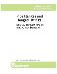 ASME B16.5-2013