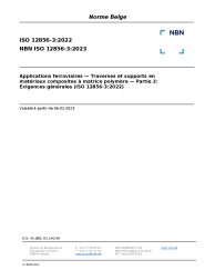 NBN ISO 12856-3:2023