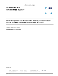 NBN EN 4710-01:2018
