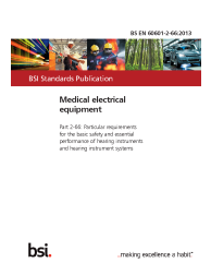 BS EN 60601-2-66:2013
