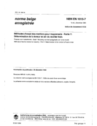 NBN EN 1015-7:1998