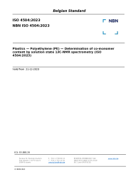 NBN ISO 4504:2023