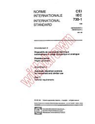 IEC 60730-1:1986/AMD2:1991