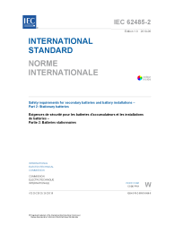 IEC 62485-2:2010