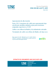 UNE-EN IEC 62271-209:2020