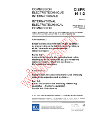 CISPR 16-1-2:2003/AMD2:2006
