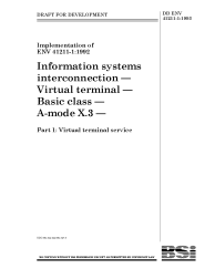 DD ENV 41211-1:1993
