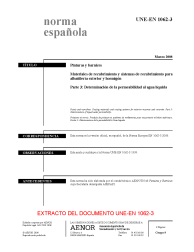 UNE-EN 1062-3:2008 (R2020)