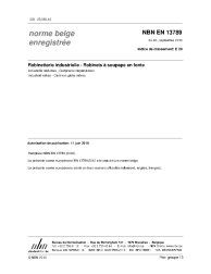 NBN EN 13789:2010