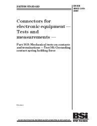 BS EN 60512-16-9:2008