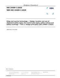 NBN ISO 24409-1:2020