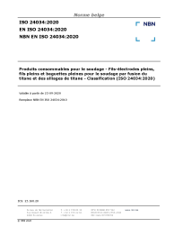 NBN EN ISO 24034:2020