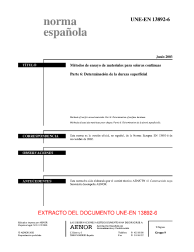 UNE-EN 13892-6:2003 (R2019)