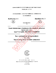 IEC 60068-2-6:1982/AMD2:1985