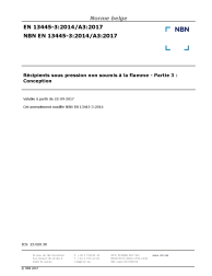 NBN EN 13445-3:2014/A3:2017
