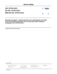 NBN EN ISO 19749:2023