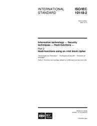 ISO/IEC 10118-2:2000