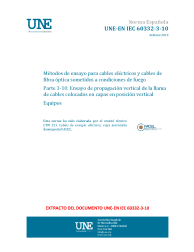 UNE-EN IEC 60332-3-10:2019