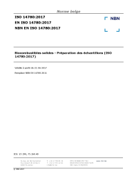 NBN EN ISO 14780:2017