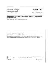 NBN EN 736-1:1995