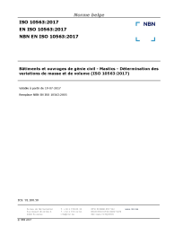 NBN EN ISO 10563:2017