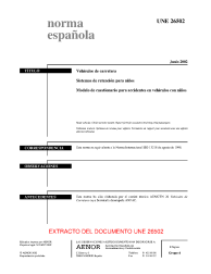 UNE 26502:2002 (R2012)