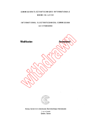 IEC 60257:1968/AMD2:1989