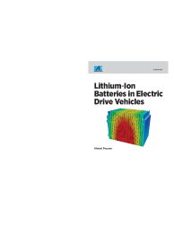 Lithium Ion Batteries in Electric Drive Vehicles