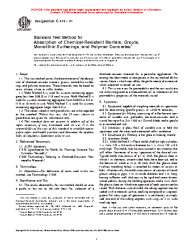 ASTM C413-01