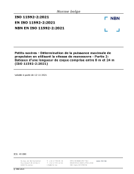 NBN EN ISO 11592-2:2021