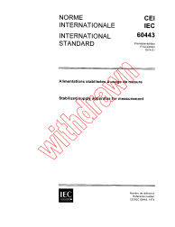 IEC 60443:1974
