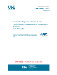 UNE-EN ISO 14903:2018