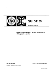 ISO/IEC GUIDE 39:1983