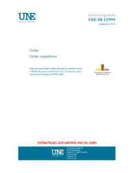 UNE-EN 12999:2022