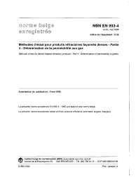 NBN EN 993-4:1995