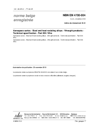 NBN EN 4700-004:2010