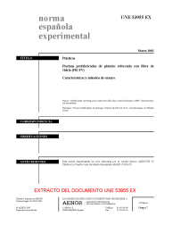UNE 53955:2002 EX (R2017)