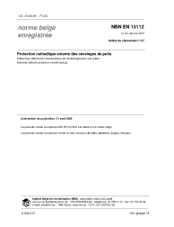 NBN EN 15112:2007