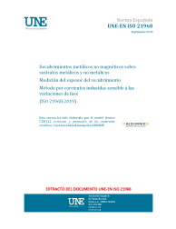 UNE-EN ISO 21968:2020