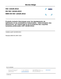 NBN EN ISO 12628:2022