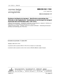 NBN EN ISO 17261:2012