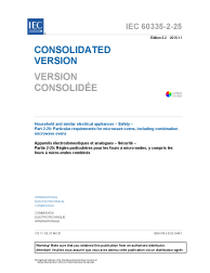 IEC 60335-2-25:2010+AMD1:2014+AMD2:2015 Edition 6.2