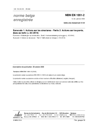 NBN EN 1991-2:2004