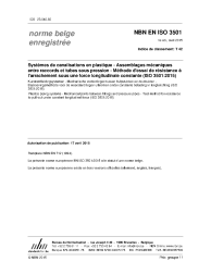 NBN EN ISO 3501:2015