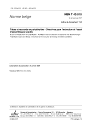NBN T 42-010:2007