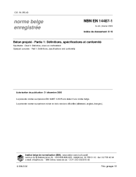 NBN EN 14487-1:2006